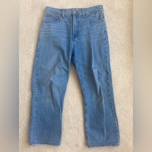 Madewell Women's ‘90s Straight Crop Jeans